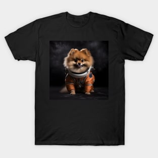 Astro Dog - Pomeranian T-Shirt